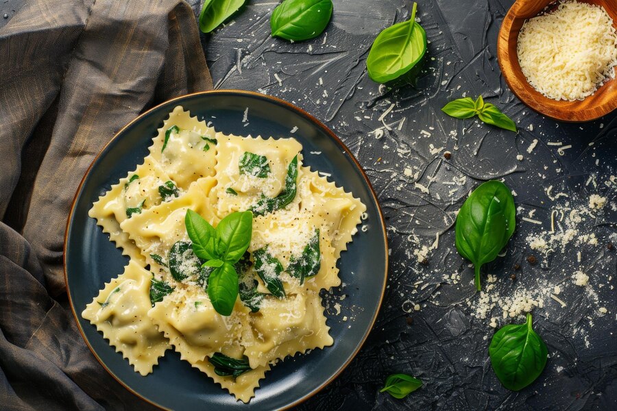 La Pasta by Annette's Low-Carb High-Protein Spinach & Ricotta Cheese Fresh Ravioli - 2 Pack